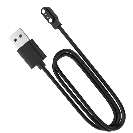 anyloop Smart Watch Charger, Magnetic Watch USB Charging Cable Cord for ALK1/ALW10/ALB2/ALB1/ALW12/ALW1/ALW7/CW01, Black