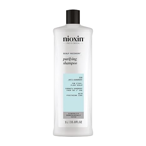 Nioxin Scalp Recovery Purifying Shampoo | For Itchy, Flaky Scalp