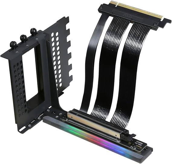 Formulamod Vertical GPU Bracket Kit ARGB with PCIe 5.0 x16 Riser Cable
