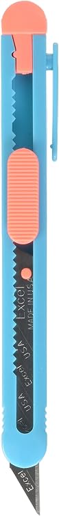 Excel Blades 16073 K73 Smart Snap Knife with 30 Degree Blade - Blue + Pink