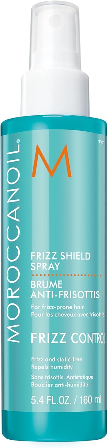 MOROCCANOIL Moroccan Oil, Fritz Shield Spray, 5.3 fl oz 160 ml Argan Oil BlendedStyling Agent, Curly Hair, Swell, Moisture Prevention, Rinse Free