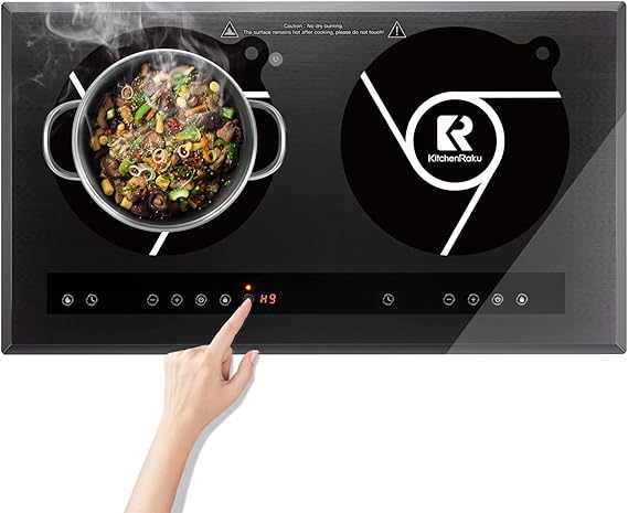 Induction Cooktop Protector Mat (20cm, Black)