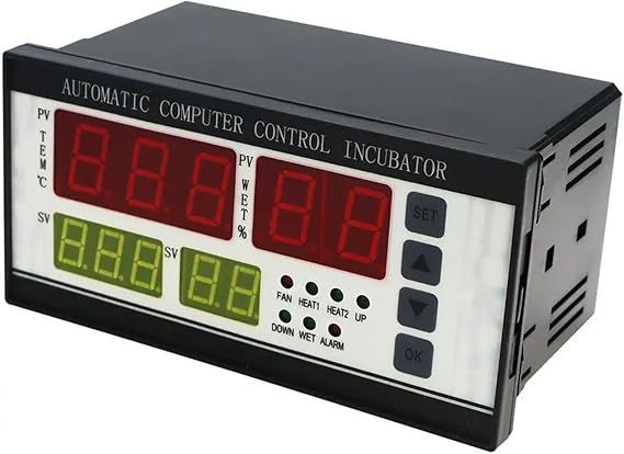XM-18 Digital Egg Incubator Controller Multifunctional Thermostat Hygrostat Control with Temperature Humidity Sensor Probe