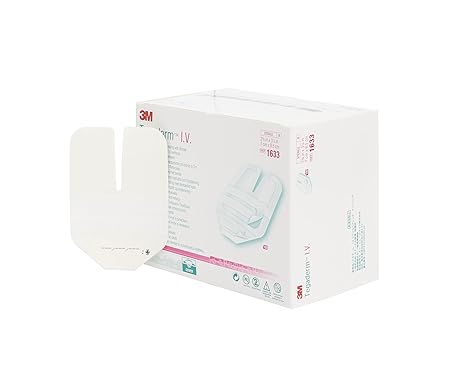 3MTM TegadermTM Film Dressing w/ Border 1633, 100, 100 Bags / Carton