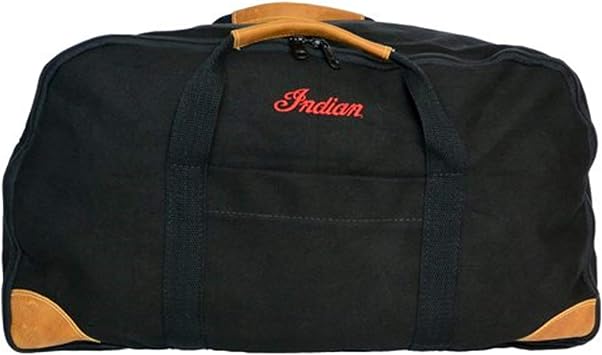 Indian Motorcycle Deluxe Trunk Travel Bag, for Specific Models, Black Heavy Duty Canvas - Part 2885132