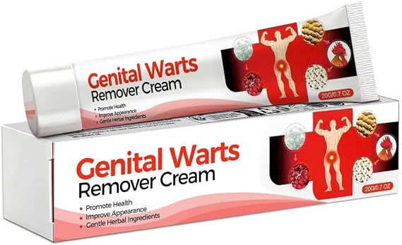 Professional Wart Remover Cream - Fast Relief for Plantar/Common/Genital Warts, Non-Irritating, Travel-Friendly Design (1PCS)