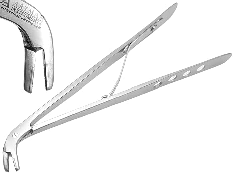 ARTMAN INSTRUMENTS Matrix Band Holding Forceps with Tungsten Carbide Inserts, Sectional Matrix Inserting Forceps for Dental Orthodontic Restorative Procedures