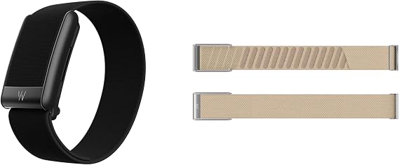 WHOOP One Bundle WHOOP 5.0 Health & Fitness Wearable with 12-Month Membership + SuperKnit Wristband 24/7 Activity Tracker with Sleep, Recovery & VO2 Max Insights Dune