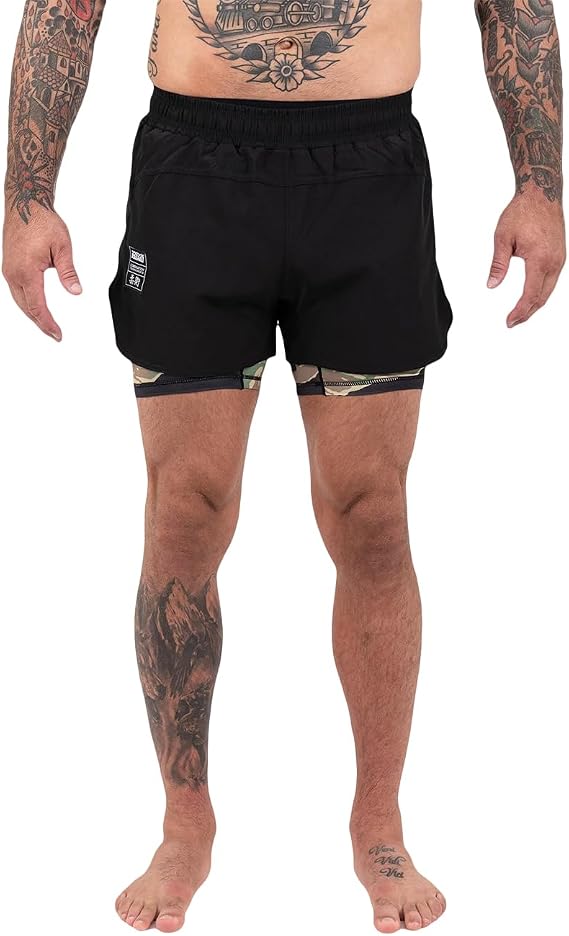 SCRAMBLE Double Layer Combination Shorts