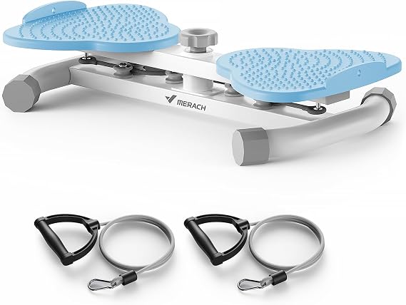 MERACH Waist Twister Machine Exercise, Ab Twist Board,300 lbs Capacity | Slimmer Waist & Toned Abs, 300 lbs Capacity, Two-Pedal Design, Double Anti-Slip, Noiseless Use