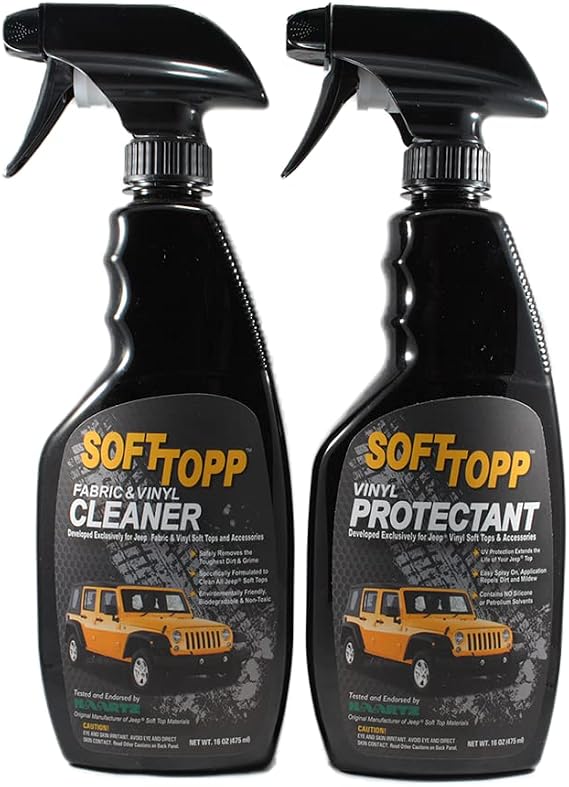 Raggtopp SOFTTOPP Vinyl SUV Soft Top Cleaner & Protectant Kit