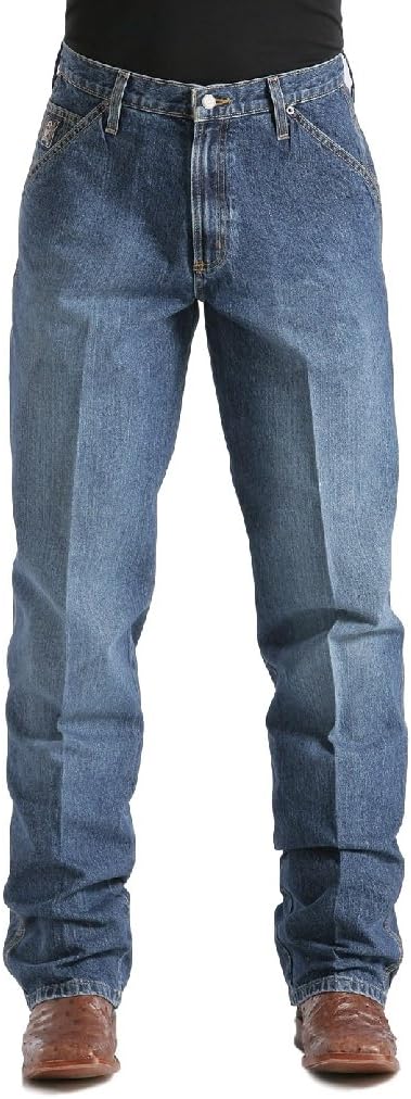 Cinch Men's Blue Label Tapered Loose Fit Jeans Vintage 33W x 30L