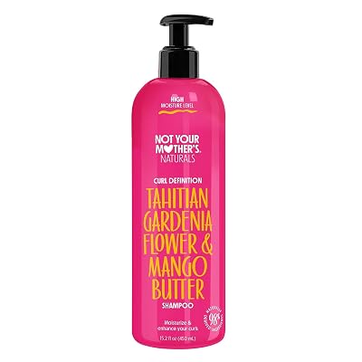 Not Your Mothers Naturals Tahitian Gardenia Flower & Mango Butter Curl Defining Shampoo 16 Fl oz