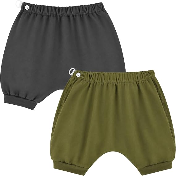 MOEMOE BABY Bedwetting Diaper Pants Absorbent Potty Training Shorts 2 Pack