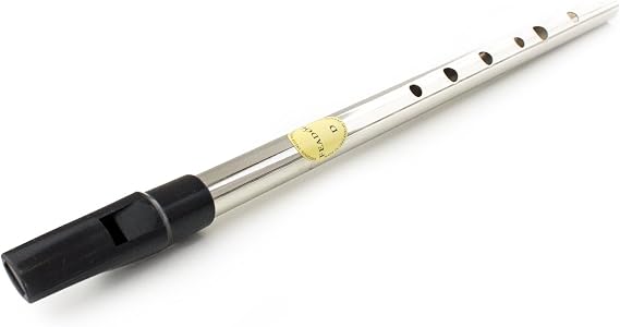 Feadog 'D' Nickel Irish Tin Penny Whistle