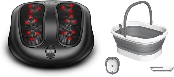 Nekteck Foot Massager with Heat and Foot Basin