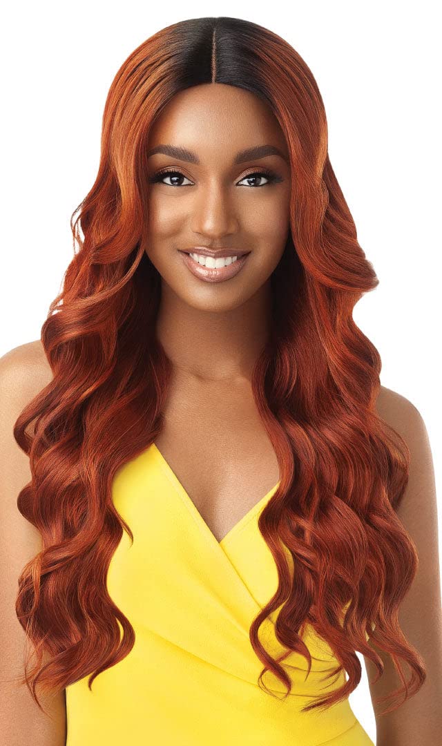 Outre The Daily Wig Synthetic Hair Lace Part Wig KAMALA 1B