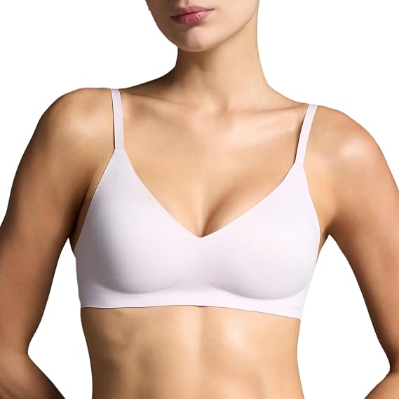 EBY Seamless Relief Bra Wireless Bra for Women with Support, Comfort, and Lift Without Metal Wire, Pearl XX-Large Plus (2XLDD)