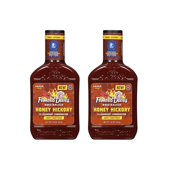 Famous Dave's - 2 pck, Honey Hickory BBQ Sauce (40 oz.)