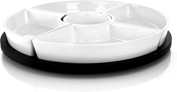 Gibson Elite Gibson Serving Tray, None, White