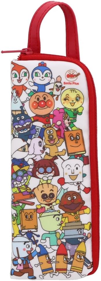 Sun-Star Stationery Anpanman Smile Plus Pen Case, Everyone 5930010B