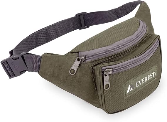 Everest Signature Waist Pack - Junior, Olive, One Size