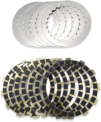 Clutch Friction Plate For NX250 For ZONGSHEN ZS 178MM- Clutch Friction Plates Motorcycle Accessory 2 Steel Friction Disc Lining Dirt Bike