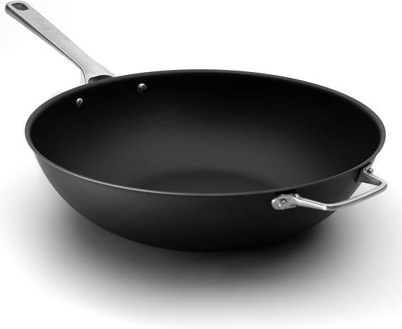 STRATA 14" Carbon Steel Clad Nitrided Wok
