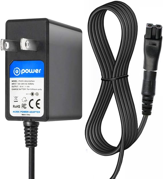 T POWER 12.6V Charger for Wybot Osprey 700 100 100P WY3312 WY004 WY009-4 WY0094 CF-WYRP018 GM65-126500-D Rechargeable Pool Vacuum Cleaner Ac Dc Adapter Class 2 Power Supply