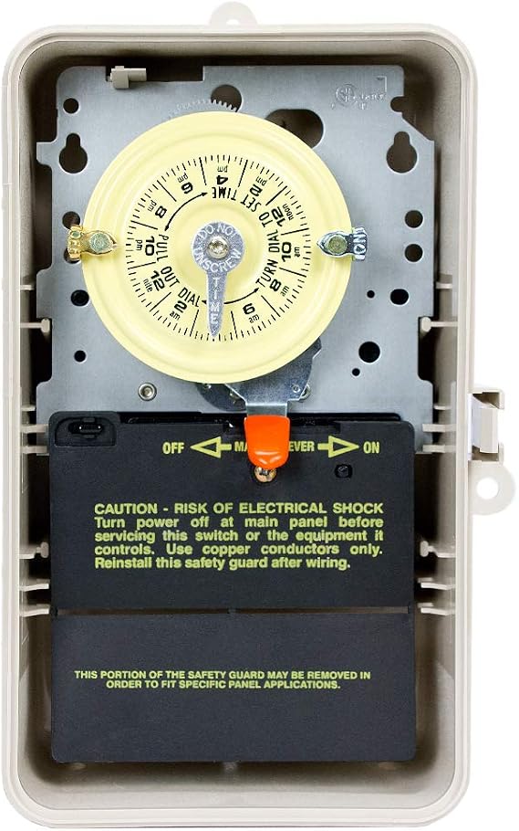 Intermatic T101P3 Time Switch in Plastic Enclosure