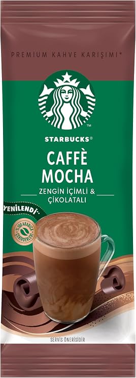 STARBUCKS Caffè Mocha Premium Kahve Karışımı 22 g Tekli Paket