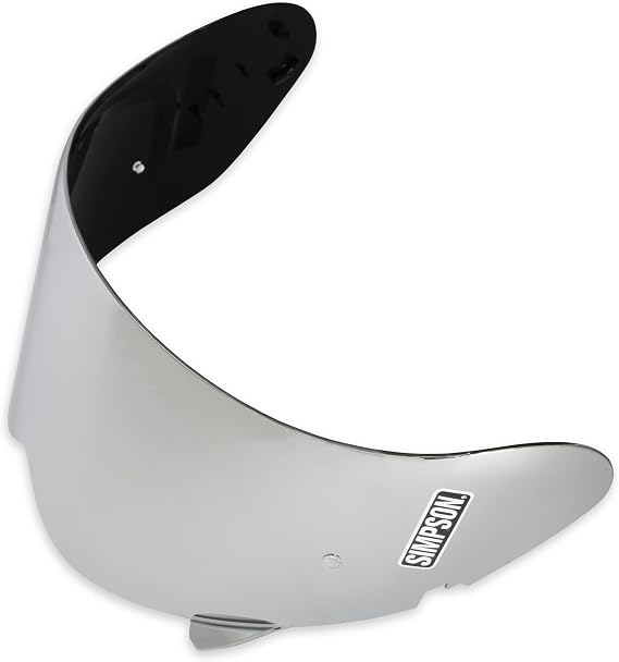 Simpson Motorcycle GBMSE Helmet Shield - Ghost/Speed Bandit Series - Medium Smoke - Each