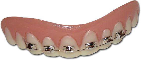 Lets Party By Billy Bob Teeth Billy-Bob Teeth - Braces / White - Size One - Size