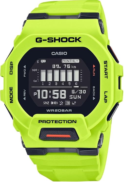 Casio GBD-200-9DR Kol Saati, G-Shock, Digital, Sarı, Erkek