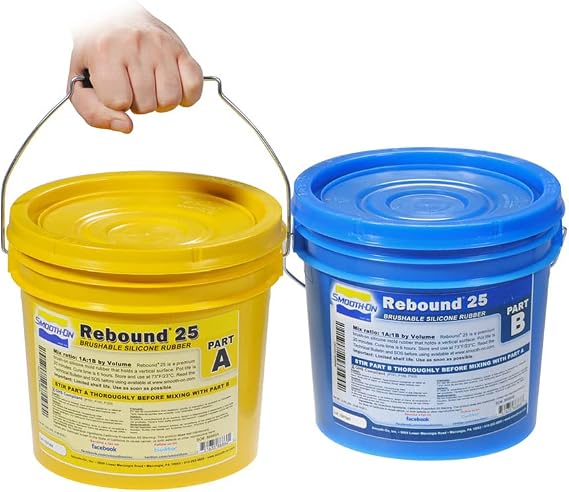Rebound 25 - Brushable Platinum Silicone Rubber - Gallon Unit