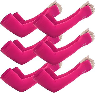 GOUNOD Gardening Sleeves to Cover Arms for Women with Thumb Holes-Sun Protection SPF Cooling Driving UV Blocking