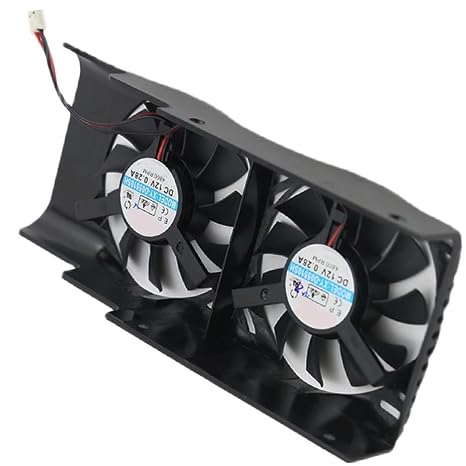 Graphics Card Cooling Fans Suitable for MSI GTX 750 Ti 2GB LP Series Desktop XY-D05510SH 12V 0.28A 2Pin Video Card Cooler Fans GPU Fan
