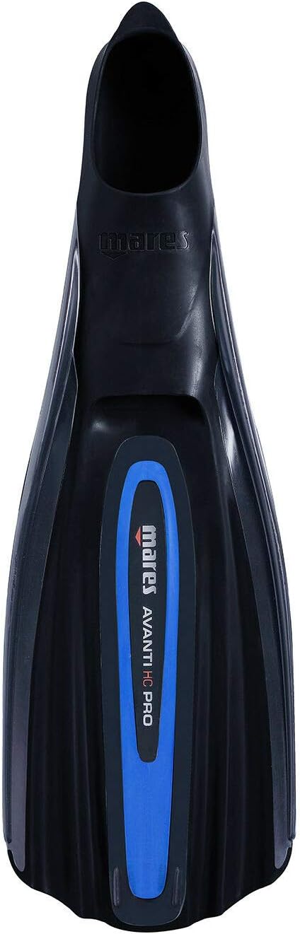 Mares Unisex Avanti HC Pro Elastic Technopolymer Blade Full Foot Pocket Fins for Scuba Diving, Snorkeling, Swimming & Freediving