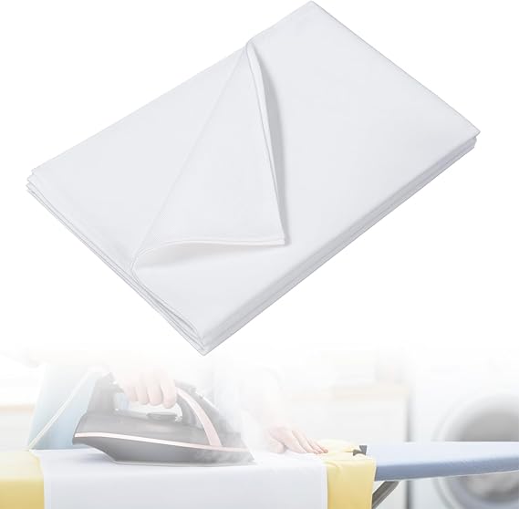 2 Pcs Cotton Ironing Cloth to Protect Clothes 20 X 27 Pressing Cloth for Ironing Fabric Press Clothing Sewing and Iron Fabric Protector Press Tool