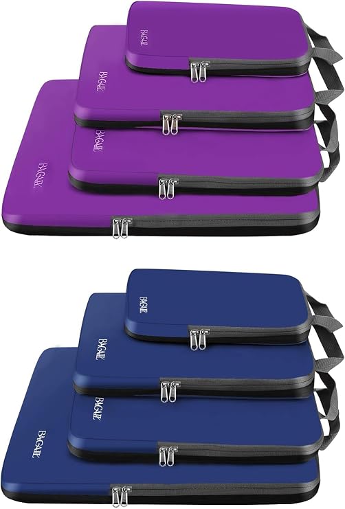 BAGAIL 8 Set Compression Packing Cubes