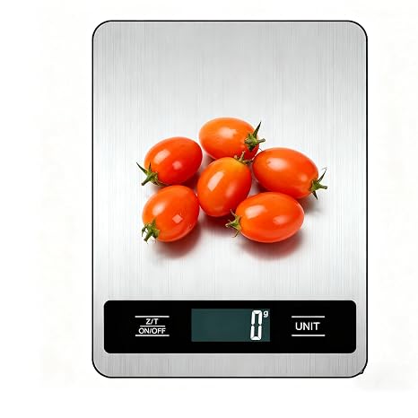 Digital Food Kitchen Grains Scale, 15kg/33lb, 1g Precision for Meat Coffee