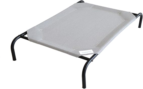 Coolaroo The Original Cooling Elevated Pet Bed グレー L
