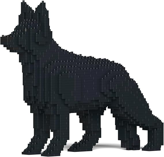 JEKCA German Shepherd 01S-M03 | Dog Plastic Building Blocks | Age 14+