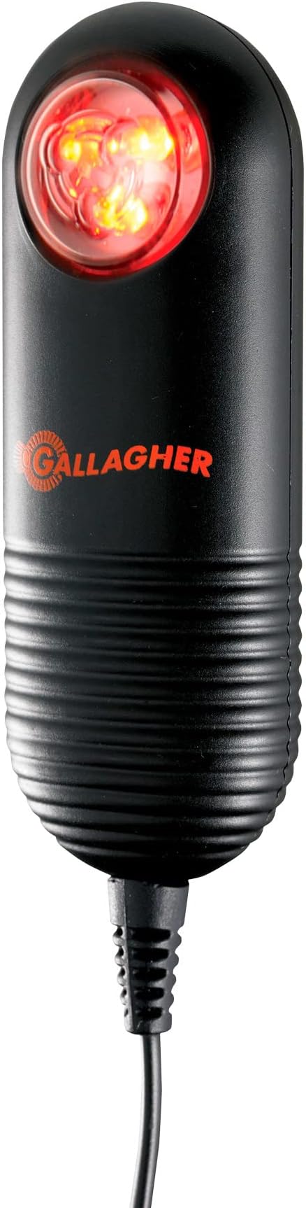 Gallagher Live Fence Indicator | Detects Electric Fence Energizer Pulse | Visible LED Light Indicator Alert Device That Clips to Wire or Tape Fences | Low Voltage Cut Off | UV and Water Resistant