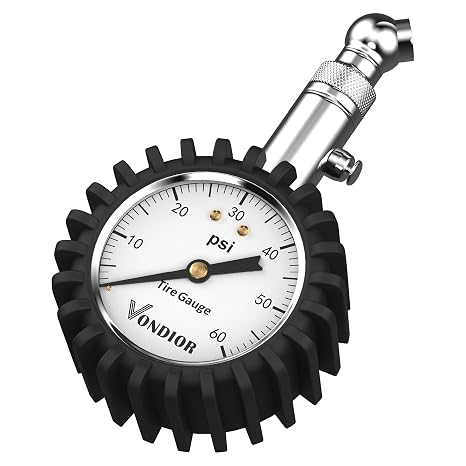 Tire Pressure Gauge 0-60 PSI Certified ANSI Tire Gauges for Tire Pressure