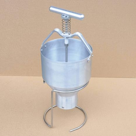Liquor Manual Donut Depositor Doughnut Maker Dropper Plunger Dough Batter Dispenser Hopper with Stand for Home