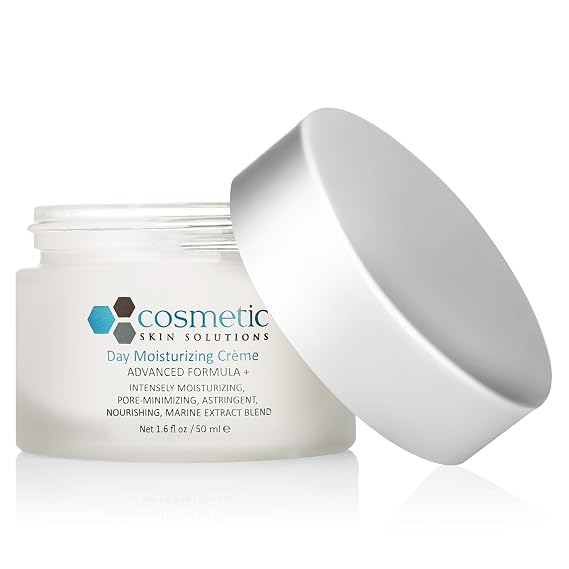 Day Moisturizing Creme Hydrating Daily Face Moisturizer with Sea Algae, Hyaluronic Acid, Vitamins A & E, and Botanical Extracts Lightweight Nourishing Cream for Soft, Radiant Skin 1.6 fl oz