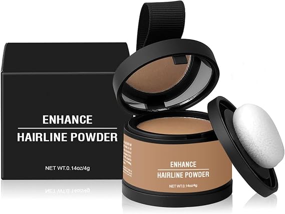 Hairline Silk Concealer, Hair Filler Powder, Root Cover up, Hairline Shadow Powder, Instant Coverage for Thinning Hair