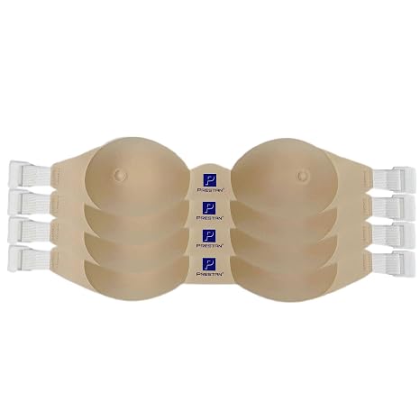 PRESTAN Female Accessory for CPR Manikin, 4-Pack, Medium Tone