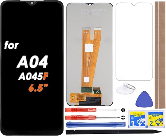 LCD Screen Replacement Touch Digitizer Display Assembly for Samsung Galaxy A04 A045 A045F SM-A045F 6.5"